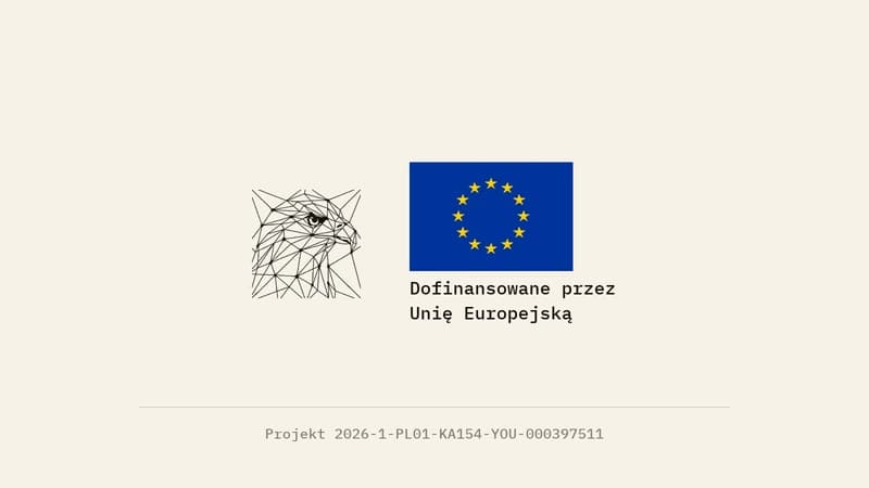 Znak Fundacji PolandAI i emblemat Unii Europejskiej z podpisem Dofinansowane przez Unię Europejską